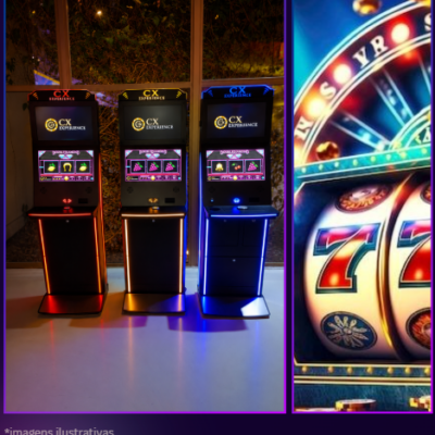 Slots Machine (Caça Níquel) Jogo de cassino - tema Las Vegas