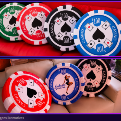 ALMOFADAS FICHA DE POKER